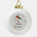 Search for robin ornaments Merry christmas