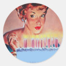 Search for 1950s birthday stickers Vintage