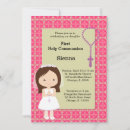 Search for pink rosary invitations Girl