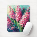 Search for hyacinth mousepads Pink