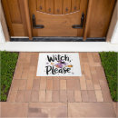 Search for witch doormats Broomstick
