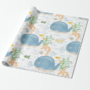 Search for baby whale wrapping paper Sea