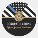 Search for retirement congratulations stickers Law enforcement
