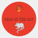 Search for year of the rat stickers Lucky