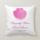 Search for scallop shell pillows Pink