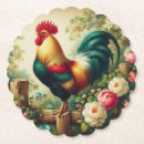 Search for cute rooster coasters Farm