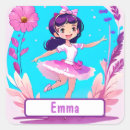 Search for cute ballerina stickers Pastel