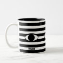 Recherche de rayé noir et blanc tasses Moderne