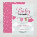 Search for pink dress baby shower invitations Script