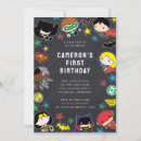 Recherche de justice invitations Dc comics