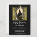 Search for champagne birthday invitations Glamourous