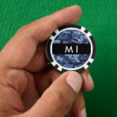 Recherche de marin jetons poker Monogramme