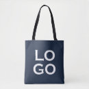 Search for company logo tote bags Blue