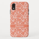 Search for coral floral iphone cases Girly