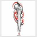 Recherche de dessin anatomique autocollants Illustration