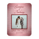 Search for rose gold save the date magnets Elegant