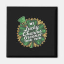 Recherche de mon charme chanceux magnets Fierté irlandaise