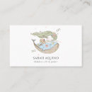 Recherche de baleine cartes visite Aquarelle