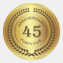 Search for 45 stickers 45th anniversary