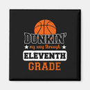 Search for dunking magnets Three pointer