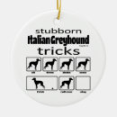 Search for italian greyhound ornaments Funny
