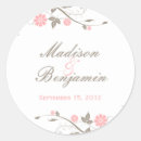 Recherche de fleurs de mariage autocollants De faveur de