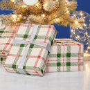 Search for red and white plaid wrapping paper Farmhouse