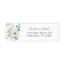 Search for pink and green return address labels Modern