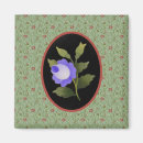 Recherche de bleu chic magnets Floral