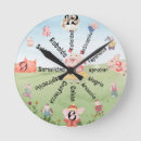 Recherche de porcelets horloges Drôle