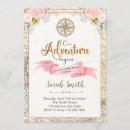 Search for adventure begins bridal shower invitations Travel