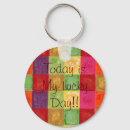 Recherche de motif patchwork porteclés Rouge