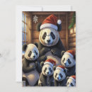 Search for panda bear christmas cards Funny