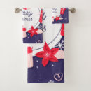 Search for snowflake bath towels Reindeer