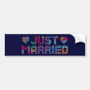 Recherche de mariages voiture autocollants Nouveaux mariés