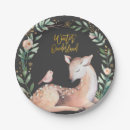 Search for winter woodland plates Deer