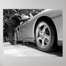Search for auto show posters Black and white