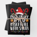 Search for basketball wrapping paper Xmas