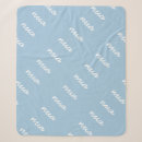 Search for cursive blankets Blue