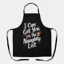 Search for naughty christmas aprons Matching