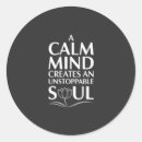Search for mindfulness stickers Meditation