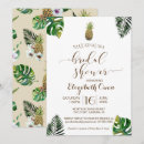 Search for pineapple bridal shower invitations Palm