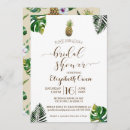 Search for pineapple bridal shower invitations Palm