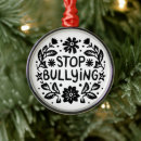 Search for bullie bully ornaments Awareness
