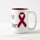 Search for burgundy awareness mugs Warrior