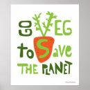 Recherche de vegans posters Vert