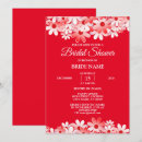 Search for red party invitations White