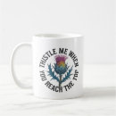 Search for thistle flower mugs Scottish