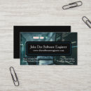 Search for software engineer business cards Cyber security