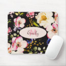 Recherche de rose jaune tapis souris Monogramme